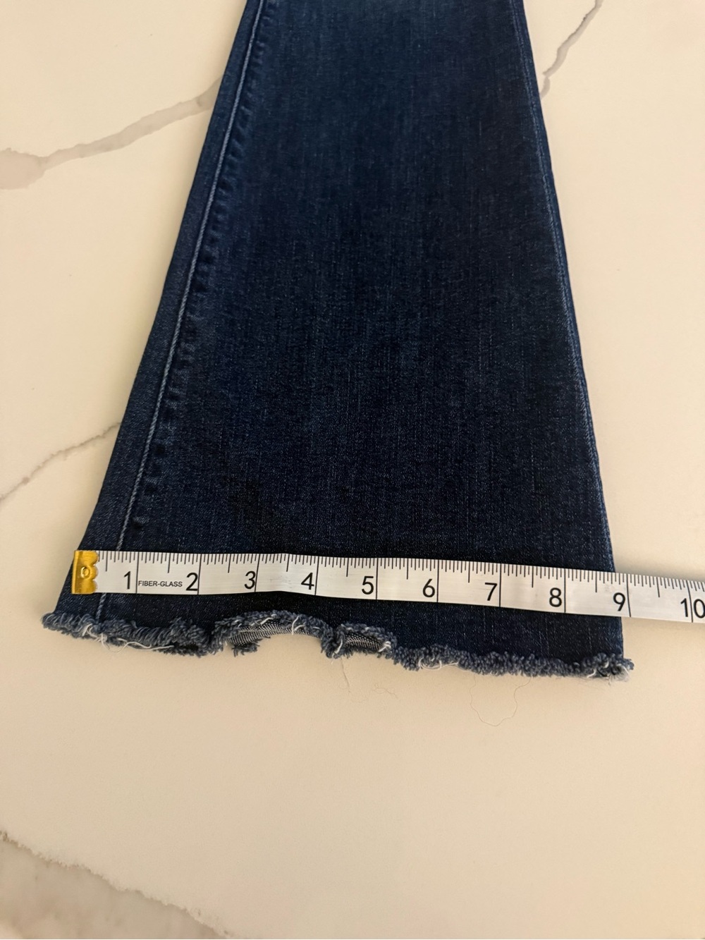 MOTHER The Weekender Fray Jeans Size 25 | Teaming Up Wash EUC Flare - Picture 11 of 11